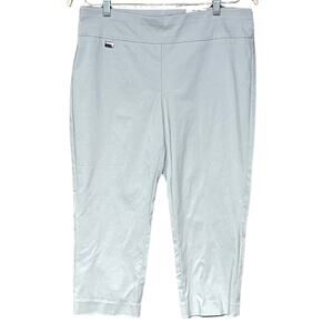 Afani capri pants stretch petite casual comfortable tummy control size 12P